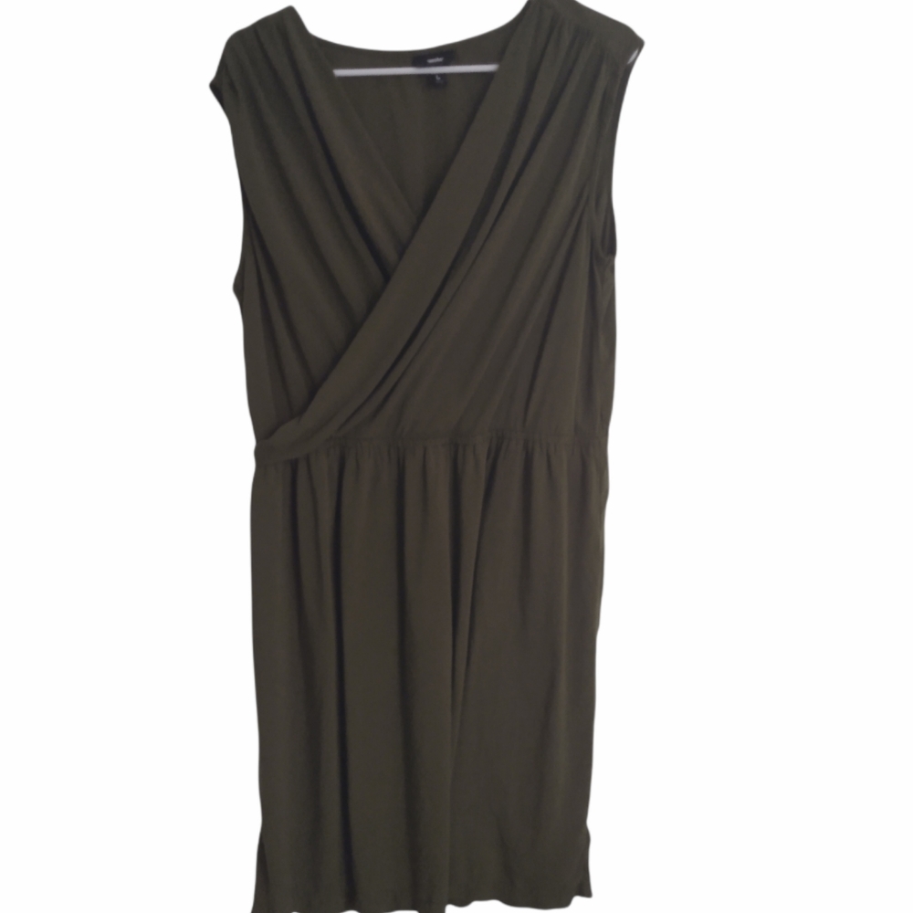 Messino olive color dress L